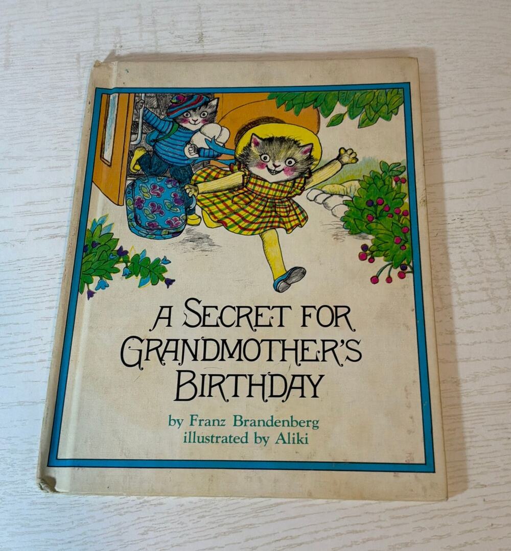 A Secret for Grandmother's Birthday, a Vintage Children's Book